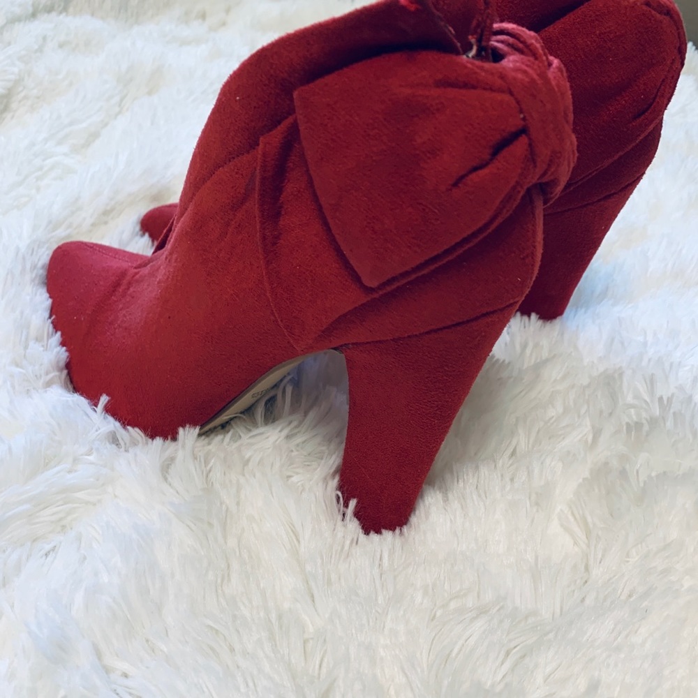 Red booties